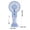D, variant on Virelaxpo Handheld Misting Fan Portable Spray Cooling Fan Rechargeable Personal Water Mist Fan for Outdoor Travel Office Commute