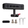 thumbnail image 2 of Camera Cage Quick Release Grip, Cold Shoe  Universal Camera Cage Handle Rich Expansion 1/4in 3/8in Holes  For Mobile Shooting, 2 of 8