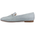 thumbnail image 2 of Journee Womens Wrenn Slip On Square Toe Loafer Dress Flats, 2 of 9