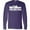 Purple, variant on Inktastic Philadelphia Skyline Grunge Long Sleeve T-Shirt