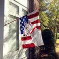 thumbnail image 2 of Carolines Treasures BB9693CHF Bull Terrier Patriotic Flag Canvas House Size  Large multicolor, 2 of 4