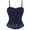Blue, variant on Womens Retro Jacquard Bustier Corset Lace-Up Waist Cincher Vintage Top Elegant Shapewear Pink XL