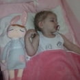 thumbnail image 2 of Lovely Metoo Plush Doll Baby Kids Angela Stuffed Toys Cartoon Rabbit Sleeping Dolls for Girls, 2 of 4