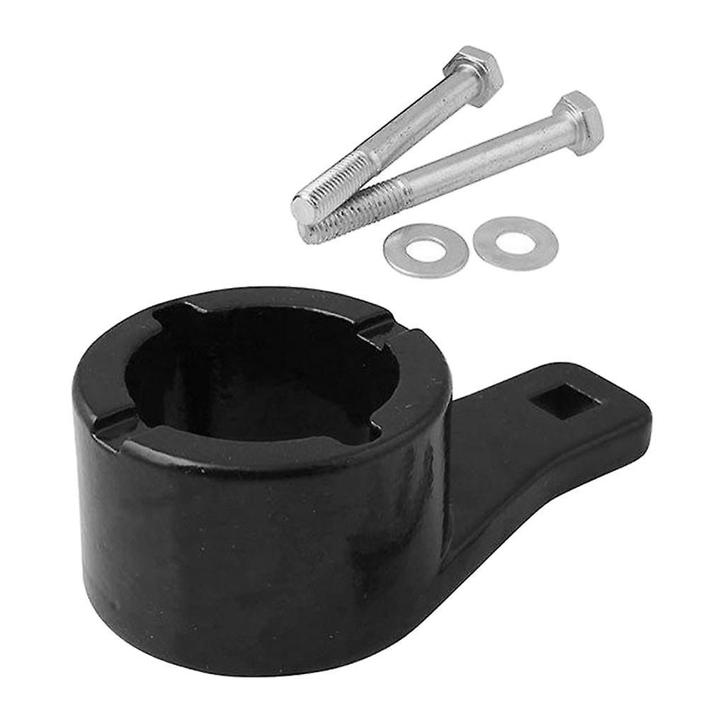 Harmonic damper pulley holding tool crankshaft crank holder removal for