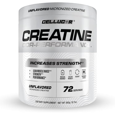 Cellucor Cor-Performance Creatine Powder, for Increasing Strength, Unflavored, 72 Servings