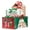Christmas 4, variant on Red Truck & Pups Shopping Totes - Set of 4, 13 by 16 Inch Reusable Bags