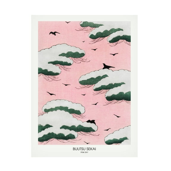 Trademark Fine Art Pictufy Pink Sky Canvas Wall Art