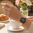 thumbnail image 5 of Jessica Simpson Diamond Collection Women Watch, Classic Quartz, Metal Band, Round Faceted Crystal Face, Elegant Dress Watch for Women, 5 of 6