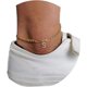 thumbnail image 4 of Pulseras tobilleras con iniciales para mujeres y niñas, cadena de Figaro chapada en oro, tobilleras con dijes de circonita cúbica, regalos de joyería para mujeres y niñas, 4 of 5
