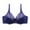 Blue Everyday bra for WOMEN, variant on ATOYSOY Everyday Bra Daily Lace Splicing Breathable Push Up Underwear Underwired Padded Workout Girls Teens Smoothing Comfy Bra Beige