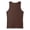 Brown, variant on Tbopshirt Sleeveless Shirts for Men Plus Size Tank Tops Racerback Tank Top Fitness Stretch Tank Top Adult Male Sweat-absorbing Ribbed Sports,L-4XL