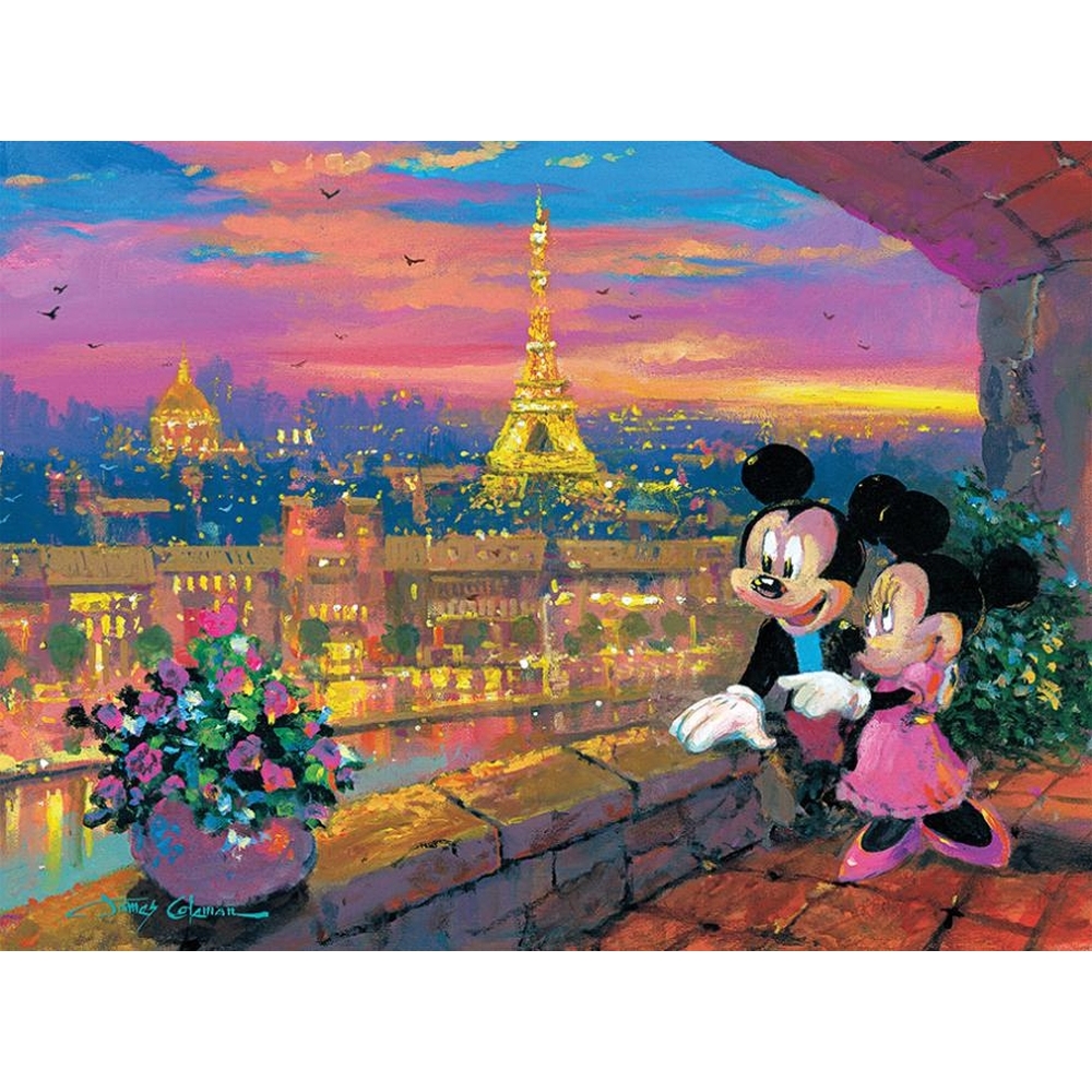 Ceaco 1000-Piece Disney Fine Art Paris Sunset Puzzle - image 2 of 2