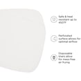 thumbnail image 2 of Chefman Disposable Air Fryer Liners, Heat-Resistant Parchment Paper for Baskets, 100 Pack, 8 x 8\u201d Square, 2 of 8