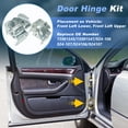 thumbnail image 2 of Kit de bisagra de puerta izquierda 15981545 para Chevrolet Blazer S10 1995-2005, 2 of 7