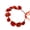 Red, variant on Colorful Flower Headbands Floral Garlands Crown Bride Flower Party Supply