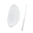 thumbnail image 1 of Paleta de mezcla de cosméticos de maquillaje transparente con de varillas para pestañas, lápices labiales Accesorio profesional versátil Práctico BLESIY Paleta de mezcla de maquillaje, 1 of 8