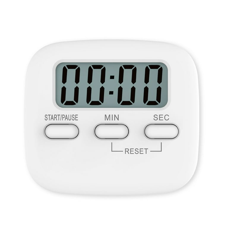 4 Piece Digital Kitchen Timer, Big Digit Countdown Timer, Loud Alarm  Timers, Magnetic Back and Off Switch, Classroom Timer for Teachers Kids