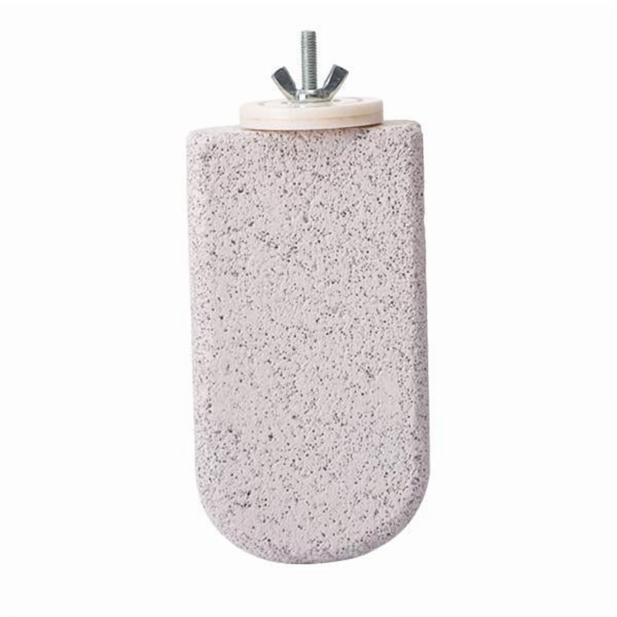 balikha 2xBird Beak Grinding Calcium Stone Perch Chewing for Lovebird Finches Squirrel L 2 Pcs