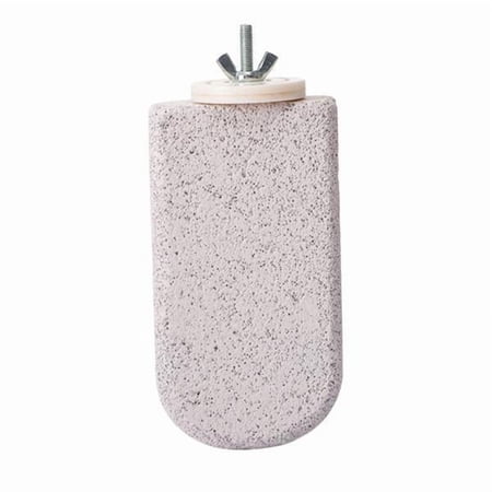 veloris 2xBird Beak Grinding Calcium Stone Perch Chewing for Lovebird Finches Squirrel L 2 Pcs