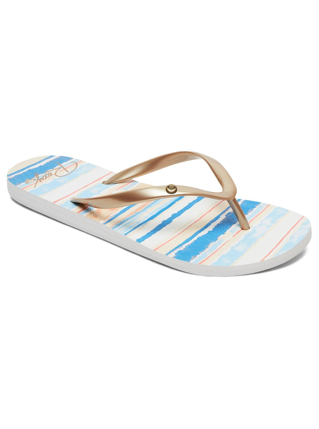 ladies roxy flip flops