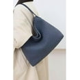 thumbnail image 3 of Women's Braided Leather Tote Bag Stylish Suede Hobo Shoulder Bag with Woven Details, 3 of 6