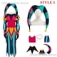 thumbnail image 5 of Disfraz de cosplay de Fizzarolli, sombrero Helluva, jefe, traje de payaso elegante para Halloween, traje de fiesta de Carnaval con cola Fezz, conjunto completo, traje unisex XS-3XL, 5 of 5