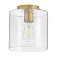 thumbnail image 4 of 83531LCB Lark Pippa - 12W 1 LED Small Flush Mount In Transitional-9.5 Inches Tall and 8.5 Inches Wide-Lacquered Brass Finish, 4 of 16