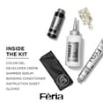 thumbnail image 5 of L'Oreal Paris Feria Shimmering Permanent Hair Color, B61 Downtown Brown, Strengthens Hair, 1 Kit, 5 of 7