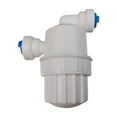 thumbnail image 1 of Filtro de agua para jardín, de acero inoxidable, frontal de 2 vías, de 1/4 de pulgada, práctico accesorio de filtración para manguera de agua., 1 of 9