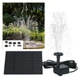3/5W Solar Water Pump With 6 Nozzles Fountain Pump Hydroponics