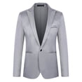 thumbnail image 3 of Traje de negocios formal de estilo coreano para hombre, traje pequeño, chaqueta delgada, traje pequeño informal, 3 of 5
