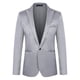 thumbnail image 5 of Traje de negocios formal de estilo coreano para hombre, traje pequeño, chaqueta delgada, traje pequeño informal, 5 of 5