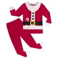 thumbnail image 1 of Pijamas de Navidad para niños, pijamas de Papá Noel para niños y niñas, ropa de dormir de alce de Navidad para niños, regalo de Año Nuevo de elfo, ropa verde y roja, 1 of 4