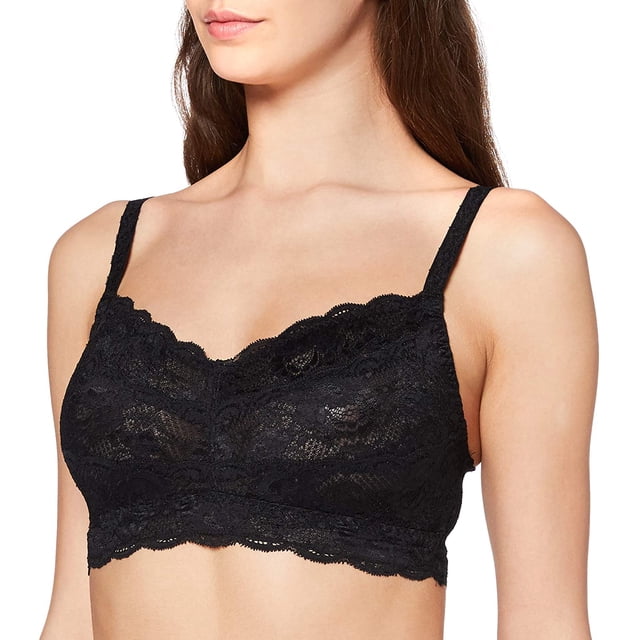 Cosabella Women's Say Never Curvy Soft Bra Sweetie, Black, Extra Large