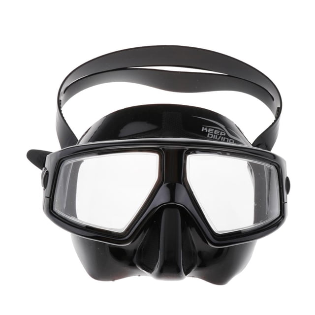 Almencla Lunettes de Plongée Anti-Buée Étanches Noires
