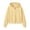 Chick Yellow, variant on Women'S Fall 350G Short Hooded Zip Up Sweatshirt Oversized Casual Pullover Crop Top Streetwear Style Print Ready