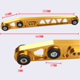 thumbnail image 1 of For 1996-2000 for Honda for Civic EK Series Rear Suspension Lower Control Arm Kit Gold, 1 of 4
