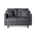 thumbnail image 3 of Sofá Love Seat 2 Plazas Makora Lino Gris Oxford Modelo Marzana, 3 of 8