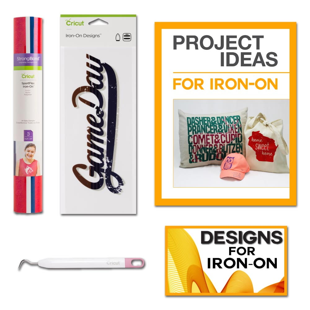 Cricut All Stars Sportflex Iron On and Game Day Sports Bundle