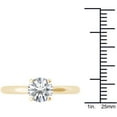 thumbnail image 4 of 1 Carat T.W. Diamond Solitaire 14kt Yellow Gold Engagement Ring, 4 of 5