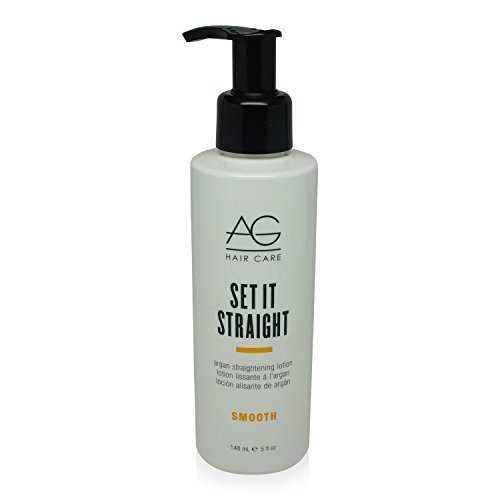 AG Hair AG Hair Set It Straight Argan Straightening Lotion, 5 Fluid