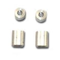 thumbnail image 1 of GD12152 0.16 in. Cable Ferrule & Stop, Aluminum, 1 of 1