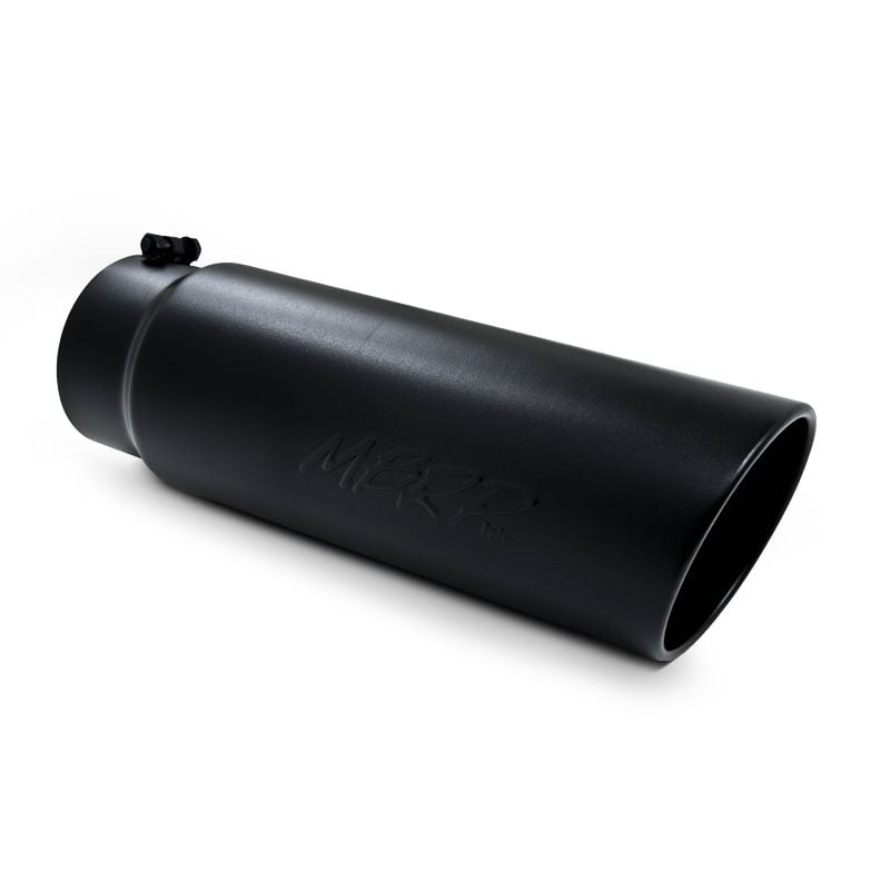 MBRP T5125BLK Exhaust Tail Pipe Tip Black Series 5 Inch Inlet Diameter