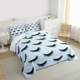 thumbnail image 3 of Castle Fairy Queen 3-Piece Eyelash Comforter Set - Bling Makeup Princess Bedding, 3 of 8