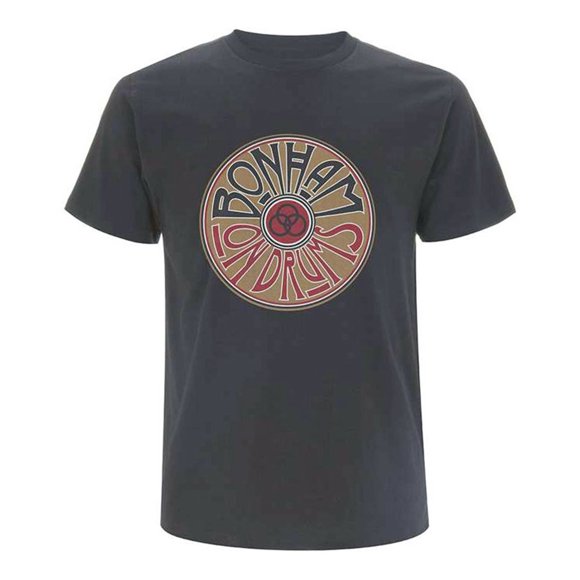 Promuco Percussion T-shirt John Bonham à la Batterie, TG