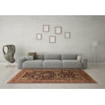 thumbnail image 3 of Ahgly Company Indoor Rectangle Oriental Brown Industrial Area Rugs, 7' x 10', 3 of 4