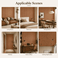 thumbnail image 6 of 2PCS 16''x104'' Wood Slat Acoustic Wall Paneling for Interior and Ceiling Decor,23Sq.ft,Red Oak, 6 of 6