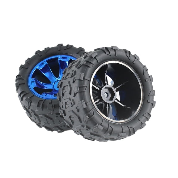 colcolo 2x RC Car Tires Assembly Easy to Install RC Accessory 1/14 for Wltoys 144018