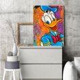 thumbnail image 4 of Cuadros Decorativos Pintura de diamante redondo completo DIY, arte hecho a mano con diamantes de imitación de dibujos animados de Pato Donald Sywqhk Nuevos Originales, 4 of 9