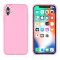thumbnail image 2 of Cell Phone Cases For 6.1" iPhone XR, Njjex Liquid Silicone Gel Rubber Shockproof Case Ultra Thin Fit iPhone XR Case Slim Matte Surface Cover For Apple iPhone XR 2018 -Baby Pink, 2 of 6